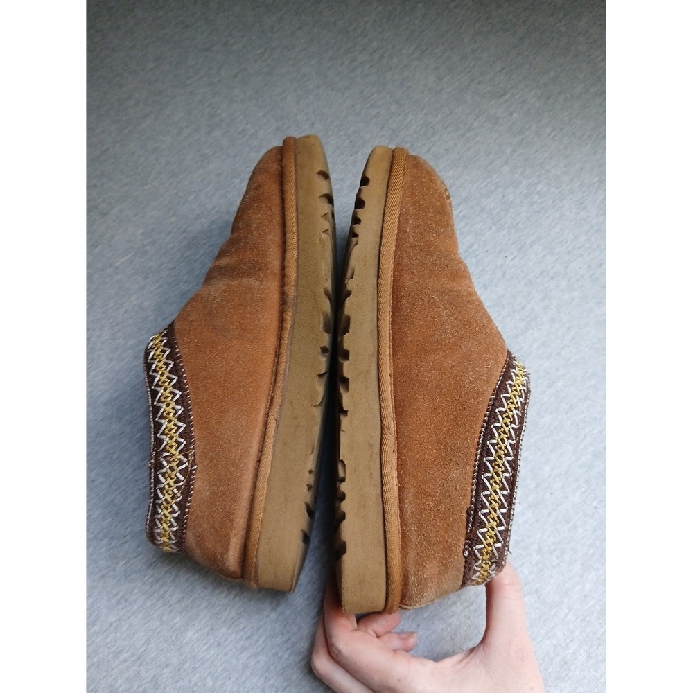 Ugg Slippers Womens 7 Tasman Sheepskin Lined Moccasin Cozy Slip On Western - Picture 10 of 10